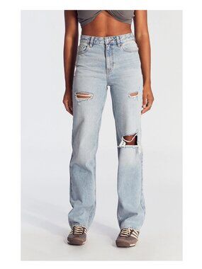 PacSun Eco Light Blue Ripped '90s Boyfriend Jeans